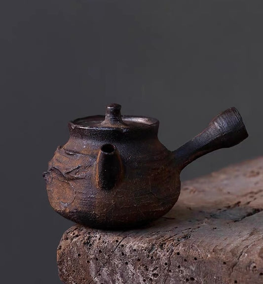 Tea pot-Wood burning craft